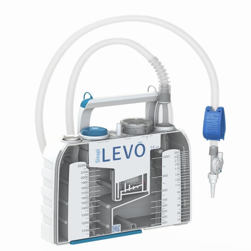 XL2200S Дренажна система для грудної клітини суха однокамерна з можливістю створення негативного тиску вручну SINAPI(XL2200S)